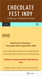 Mobile Screenshot of chocolatefestindy.com